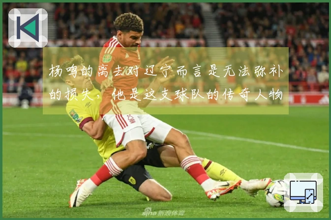 杨鸣的离去对辽宁而言是无法弥补的损失，他是这支球队的传奇人物